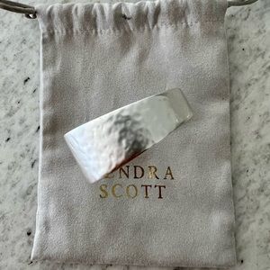 Kendra Scott silver cuff bracelet